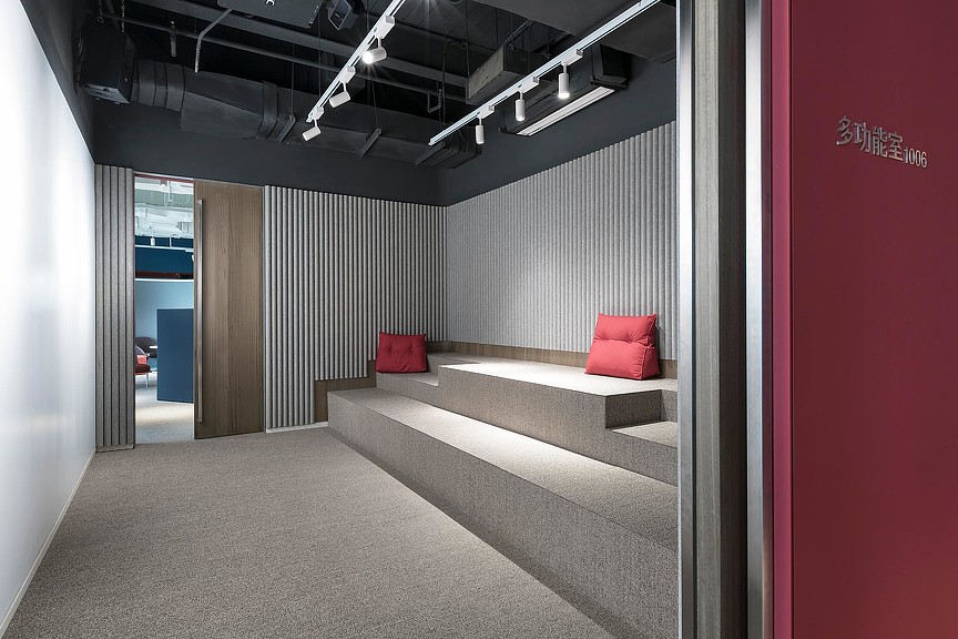 A room with a bed and a couch.